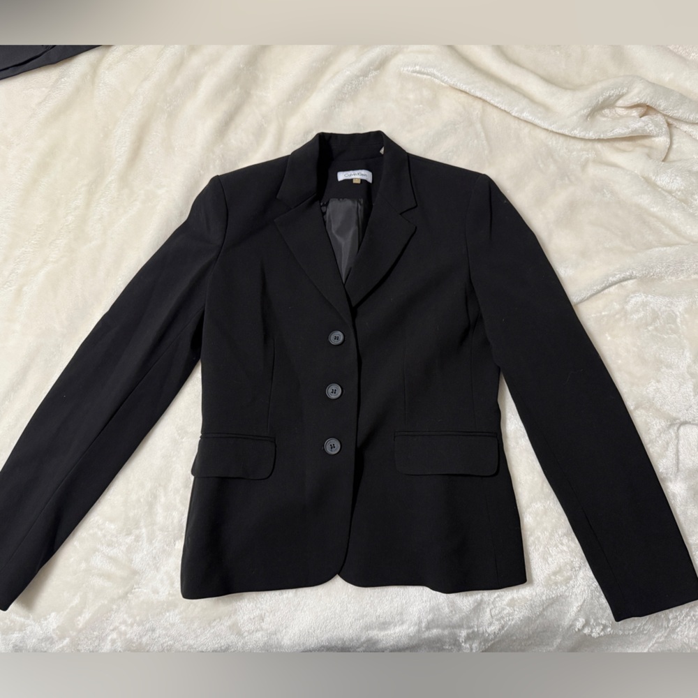 Calvin Klein Women's Black Blazer